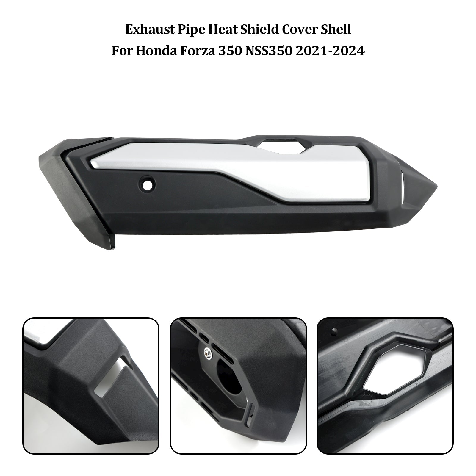 Honda Forza 350 NSS350 2021-2024 Exhaust Pipe Heat Shield Cover Shell