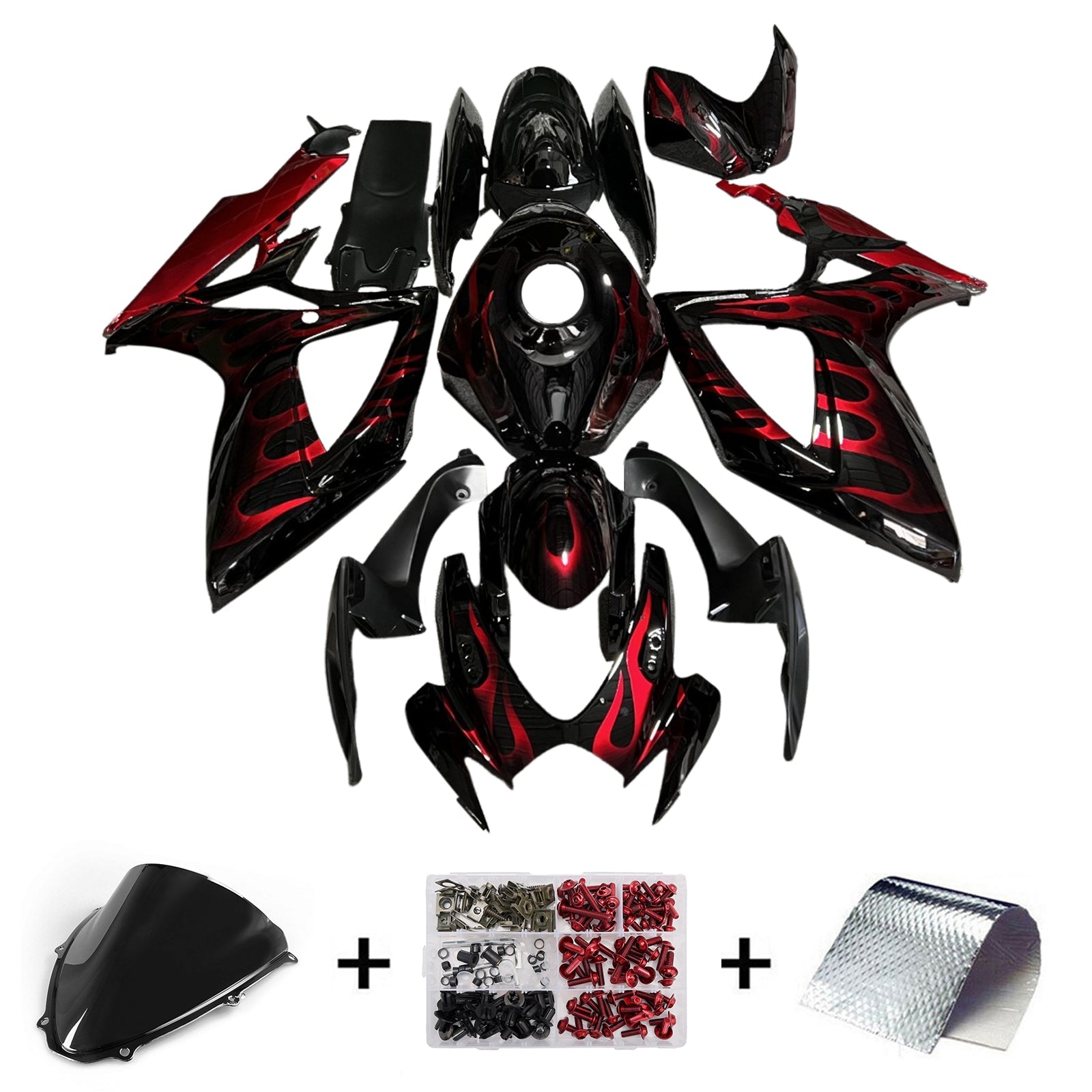 Injection Fairing Kit Bodywork Plastic ABS For Suzuki GSXR 600/750 2006-2007 K6