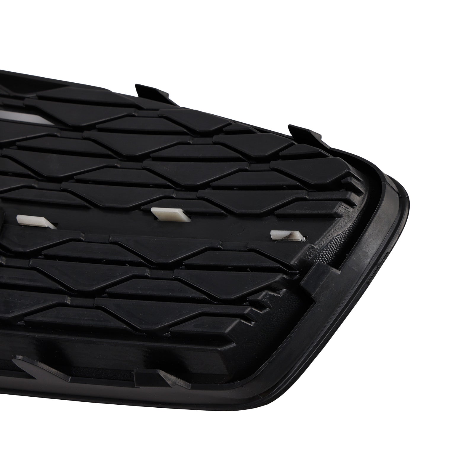 2PCS Front Bumper Grille Grill Fog Light Cover Fit Audi A6 C8 2019-2023