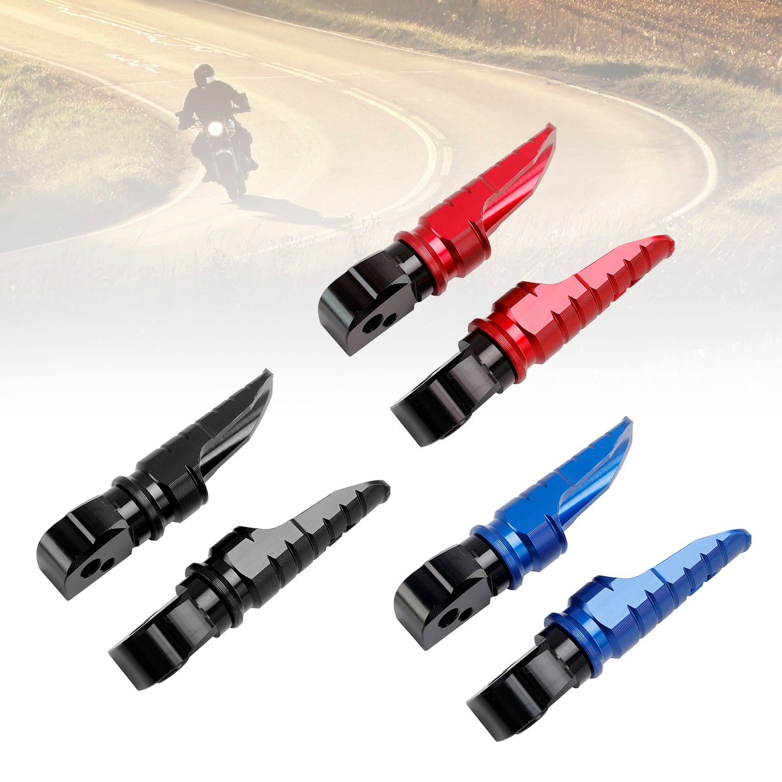 후면 발자국 발 페그 BMW G310GS G310R 2017-2024 G310RR 2023-2024에 적합합니다.