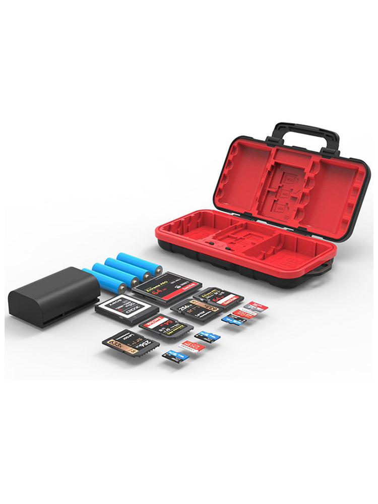 Camera Battery Box SD/TF Memory Card Protective Box Storage Box Set Waterproof