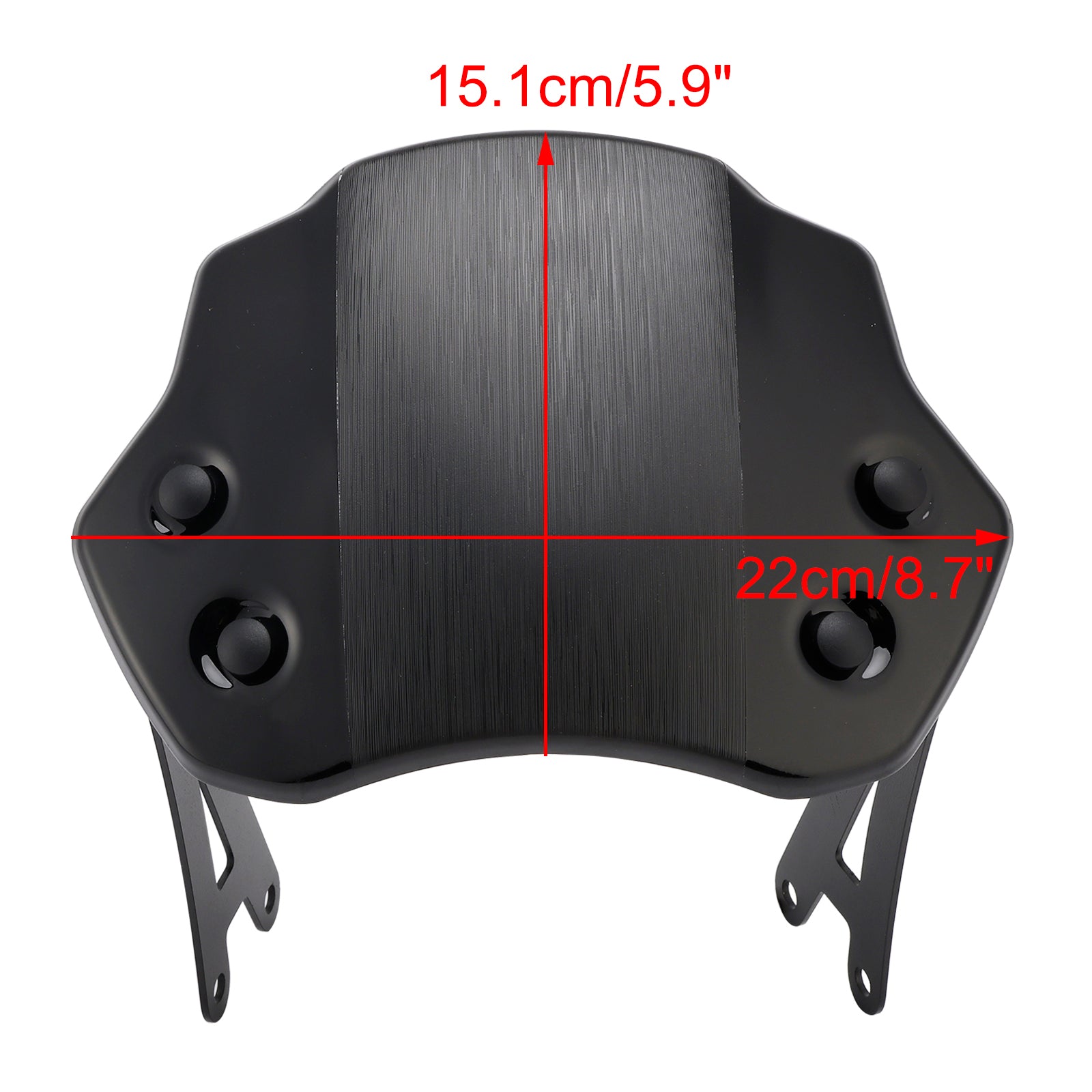 2024-2025 SCRAMBLER 400 X Motorcycle Windshield WindScreen