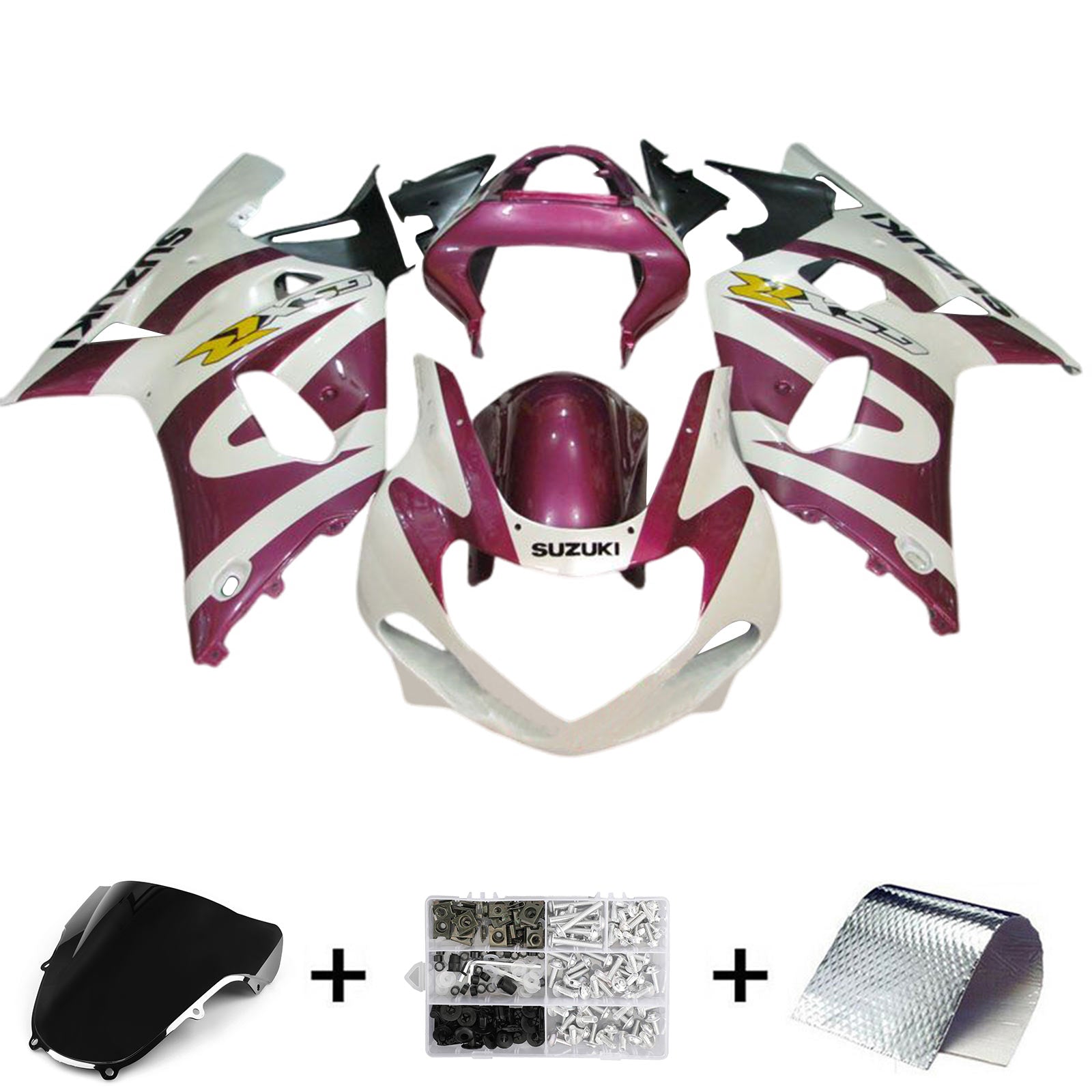 أموتوبارت سوزوكي GSXR600 2001-2003 GSXR750 2000-2003 K1 Fairing Kit