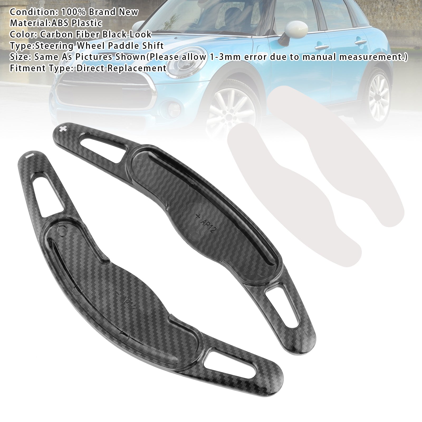 Steering Wheel Paddle Shifter Extension For Mini F54 F55 F56 F57 F60 2014-2022