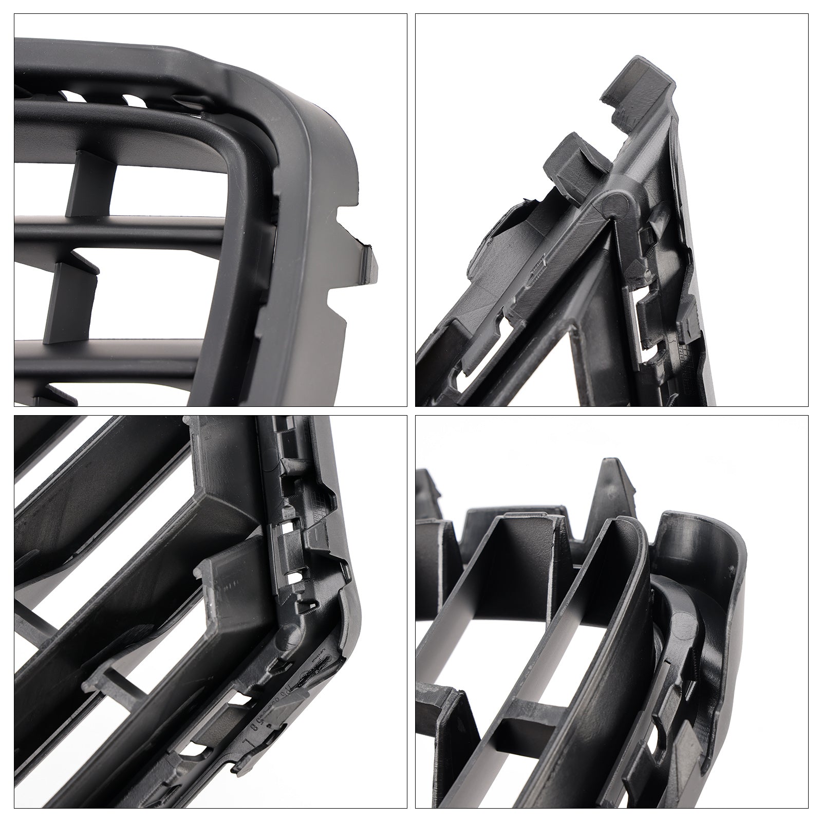 2015-2017  Volkswagen VW Touareg 7P 2PCS Front Lower Fog Light Cover Grille Grill