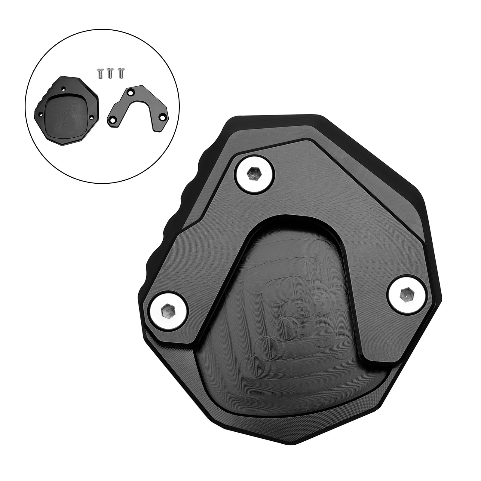 Kickstand Enlarge Plate Pad fit for Honda XL 750 Transalp CB750 Hornet 23-24