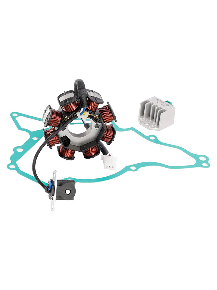 2010-2011 Kawasaki AN112 Britz R Stator Generator Regulator Rectifier Gaske 21003-1390