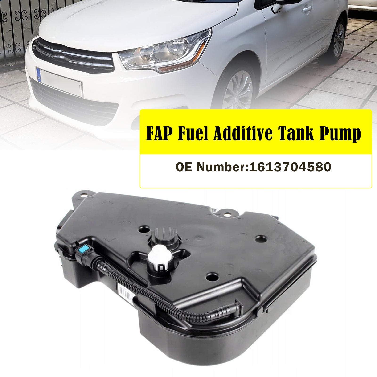 03.2013-10.2014 For PEUGEOT 308 I 4A_,4C_,1.6 HDi 1560 ccm,84 KW,114 PS FAP Fuel Additive Tank Pump 1613704580
