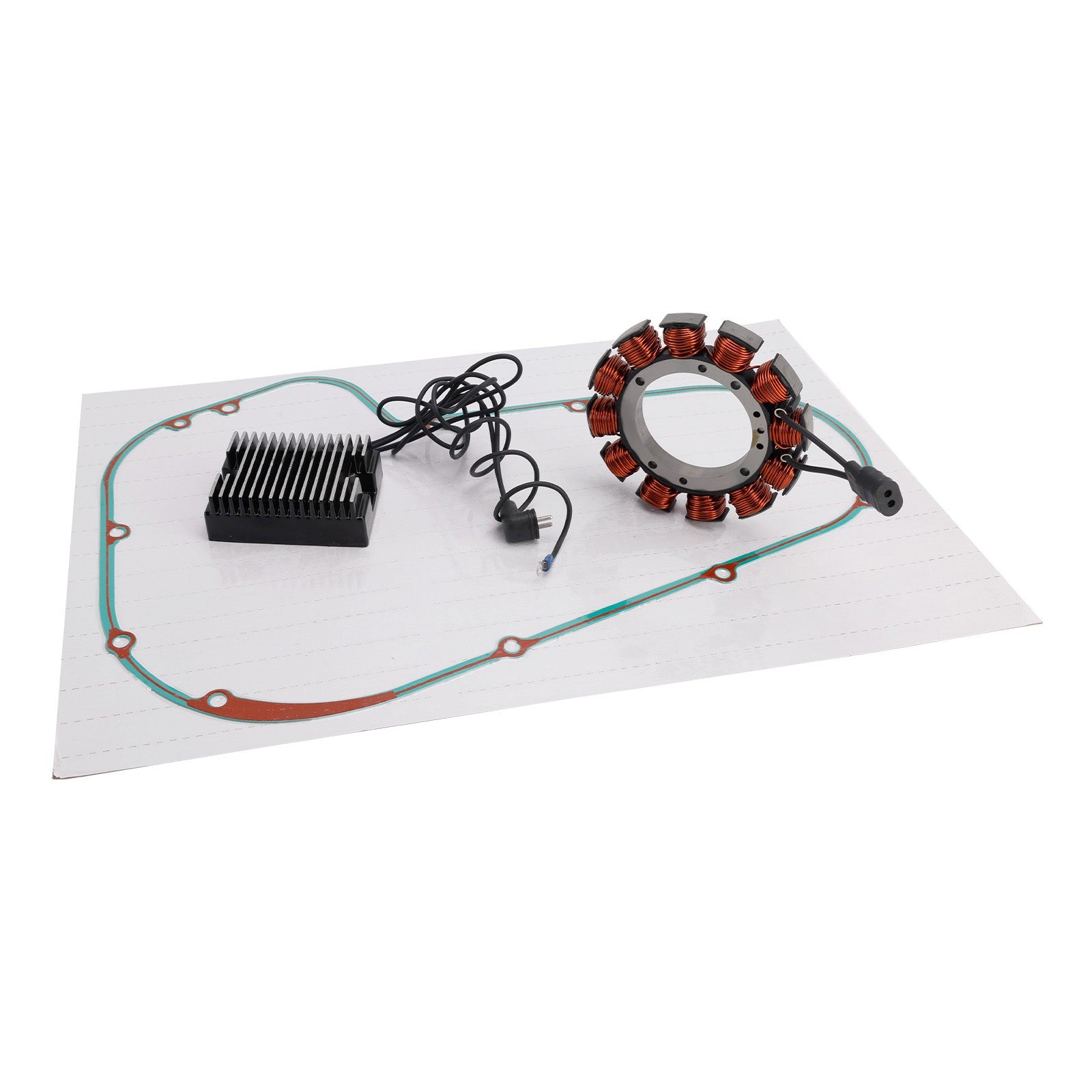 1986 for FXR Touring FXRD Stator Regulator Rectifier & Gasket 34901-85