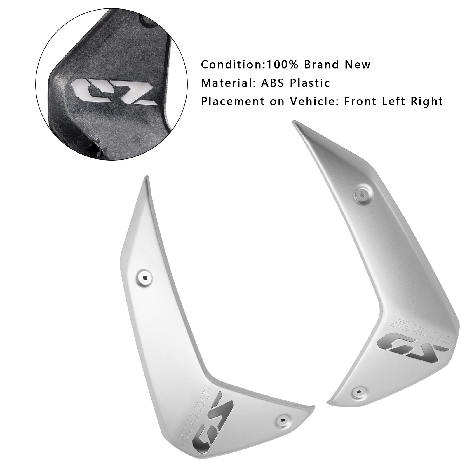 2024-2025 BMW R1300GS Side Frame Fairing Cowl Guards Radiator Cover