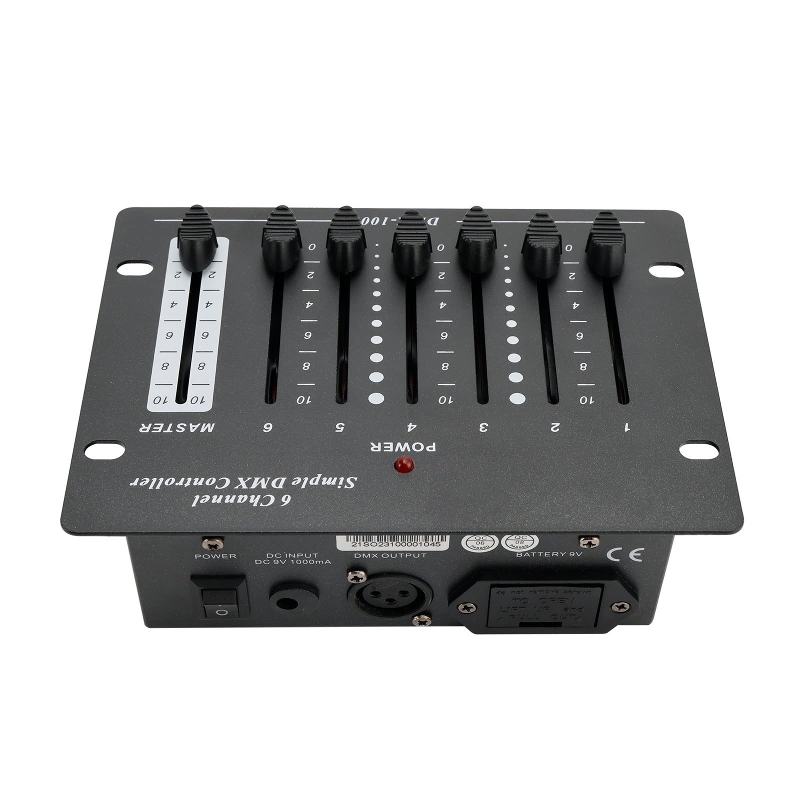 6 Channel Simple DMX Controller DMX Disco Party Console For Stage Club DJ Light