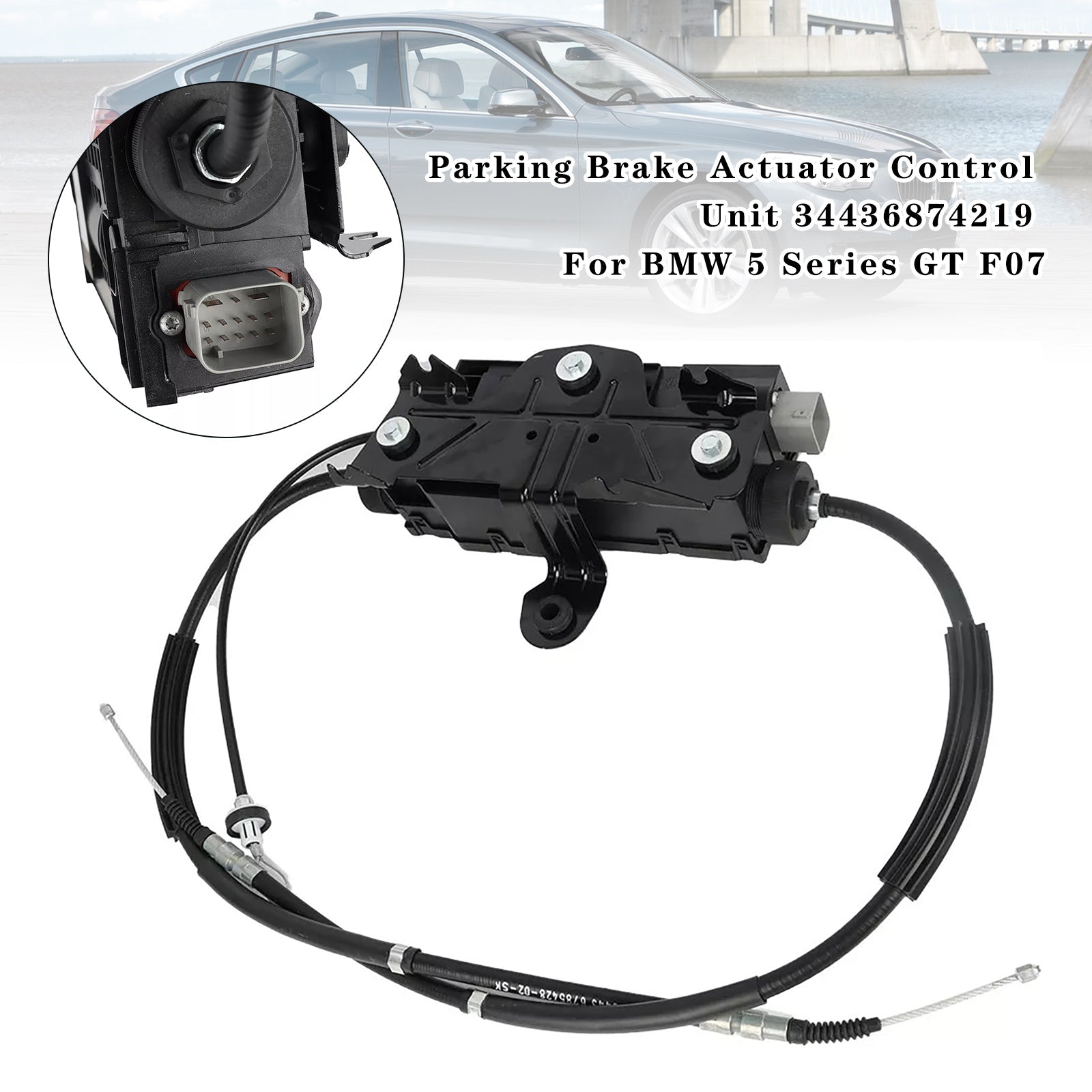 Parking Brake Actuator Control Unit 34436874219 For BMW 5 Series GT F07