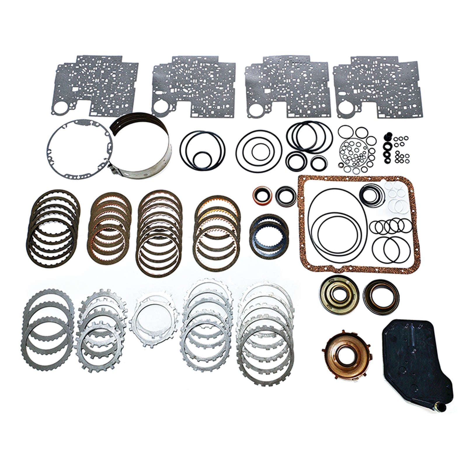 4L60E Transmission Super Master Rebuild Kit with Steels & Pistons 2004 & Up
