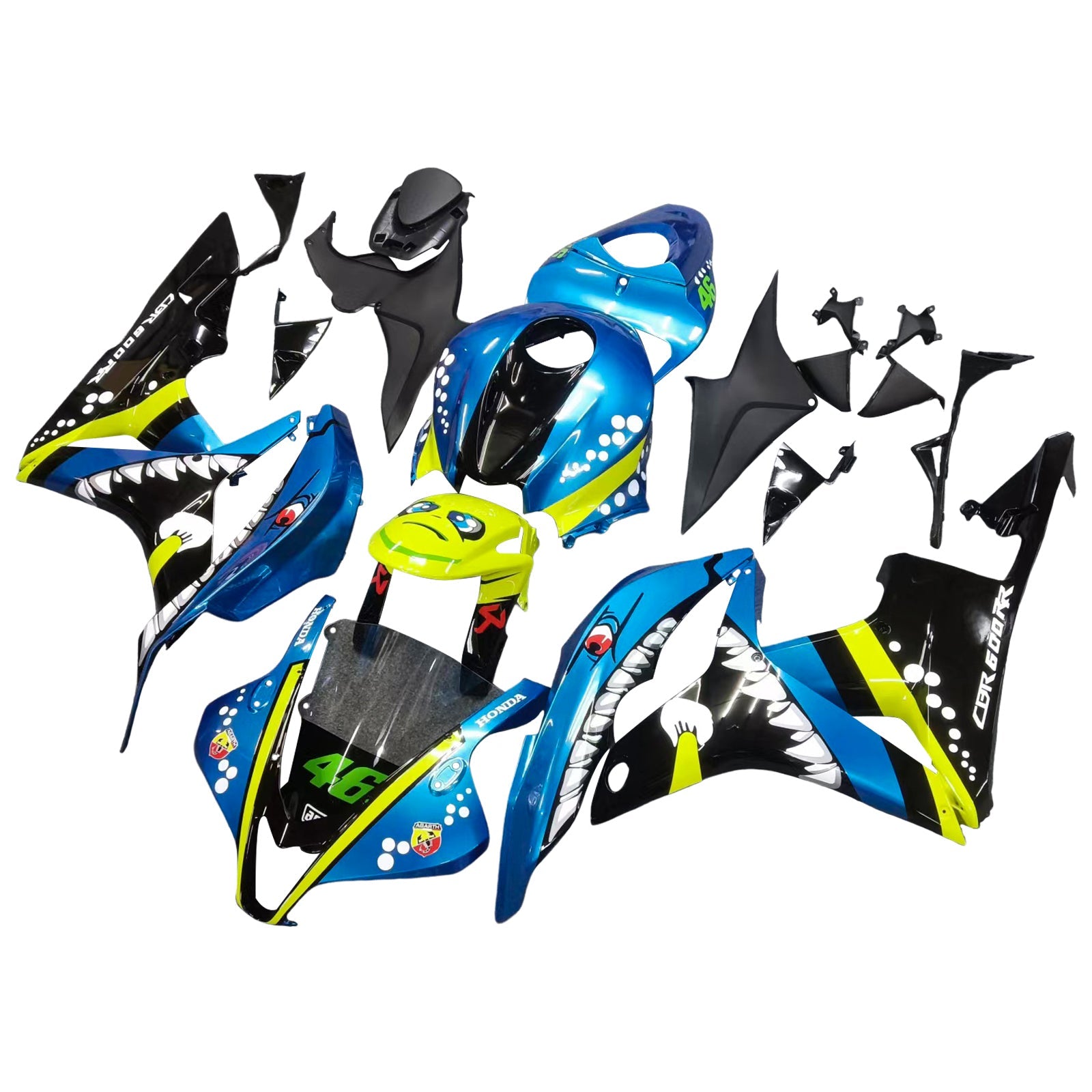 Honda CBR600RR 2007-2008 F5 Fairing Kit Bodywork Plastic ABS