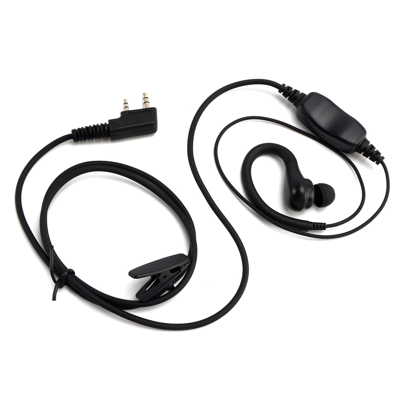 K-029 Two-Color 636 Earhook Headset For TK-220 TH-F6 RPV516A KG-UVD1P TG-2AT