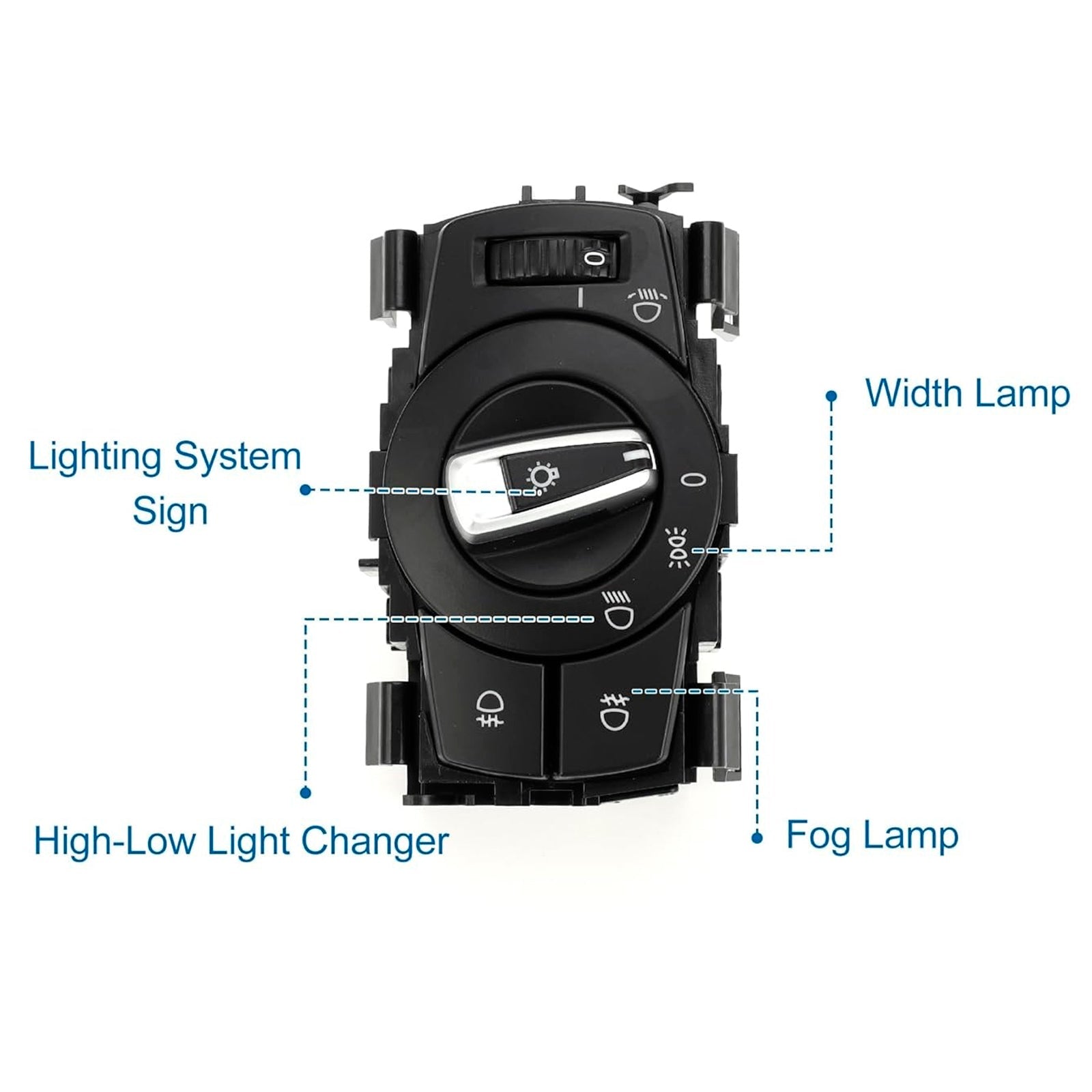 2007-2011 For BMW 328i Headlight Switch Fog Light Control Switch 61319169405