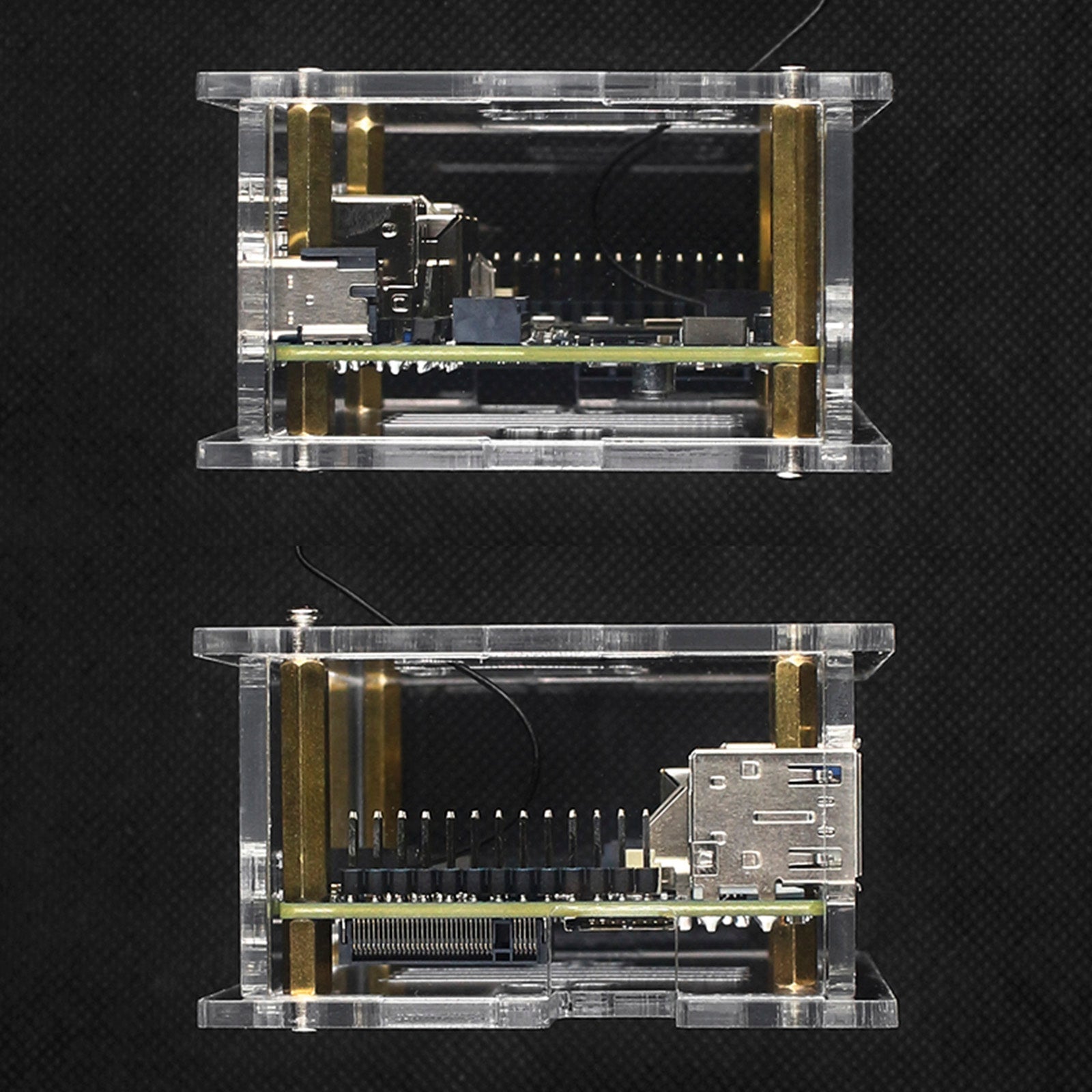 Orange Pi RV2 Dedicated Shell Development Board Acrylic Shell Transparent Box
