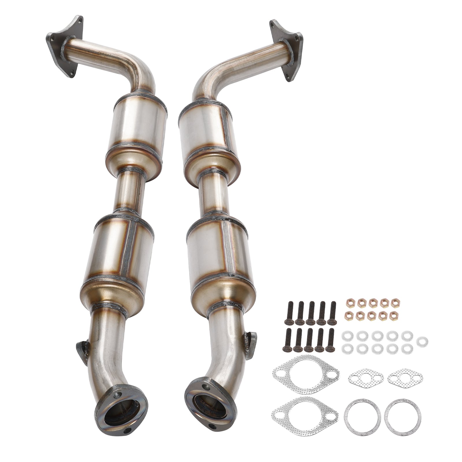 Driver & Passenger Side Catalytic Converter For 98-06 Lexus LX470 Toyota Land Cruiser 4.7L