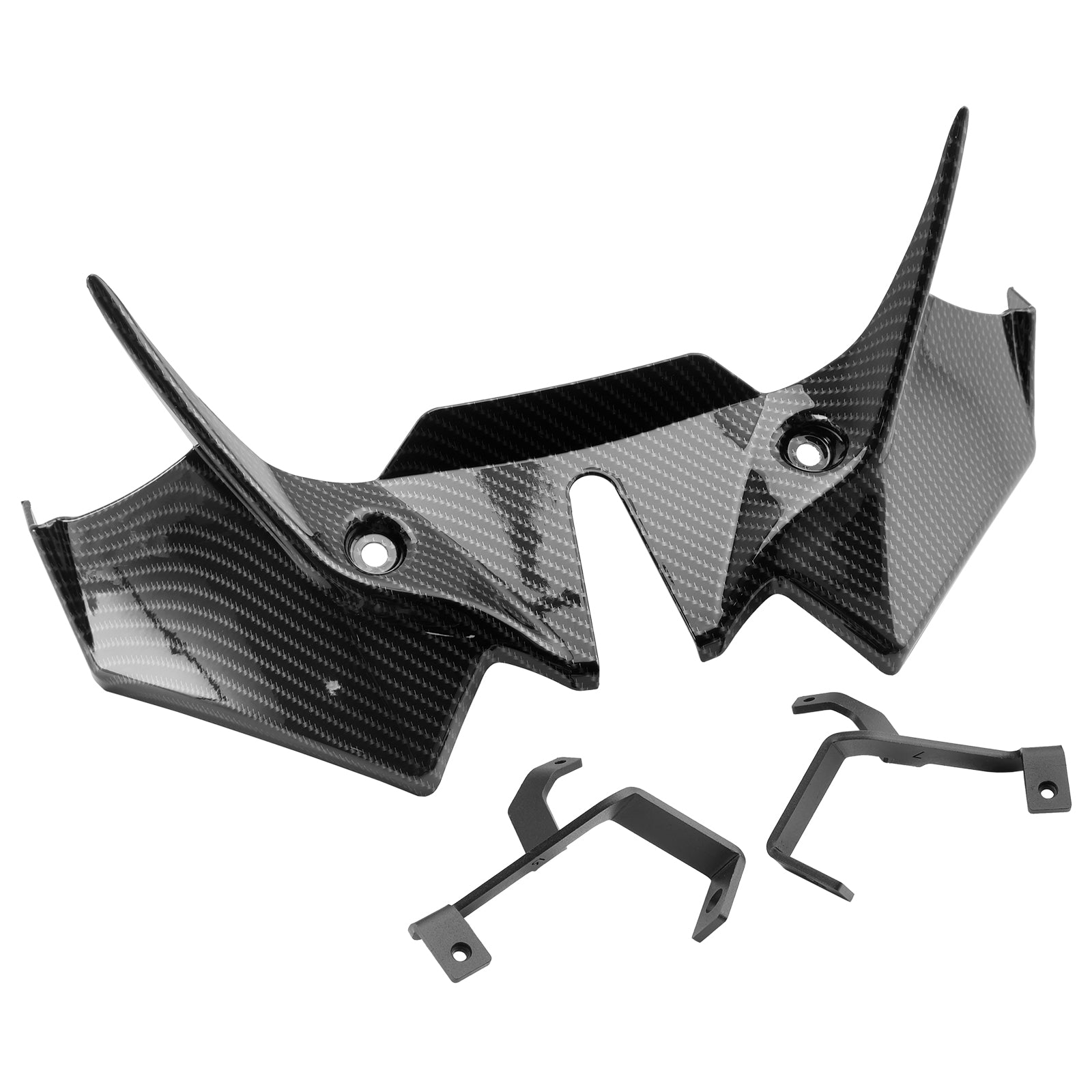 2021-2024 가와사키 Z650 프론트 다운포스 스포일러 익스텐션 카본 페어링