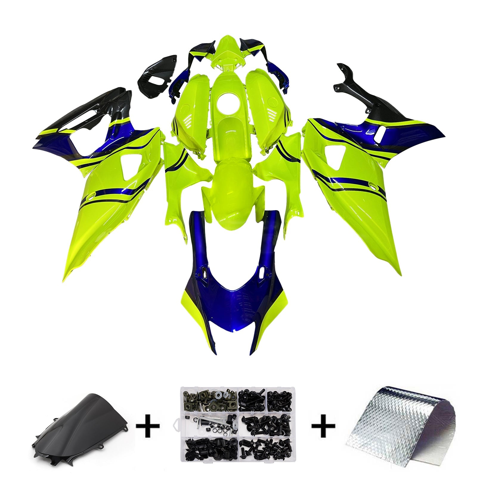 Injection Fairing Kit Bodywork Plastic ABS fit For Yamaha YZF-R7 2021-2025