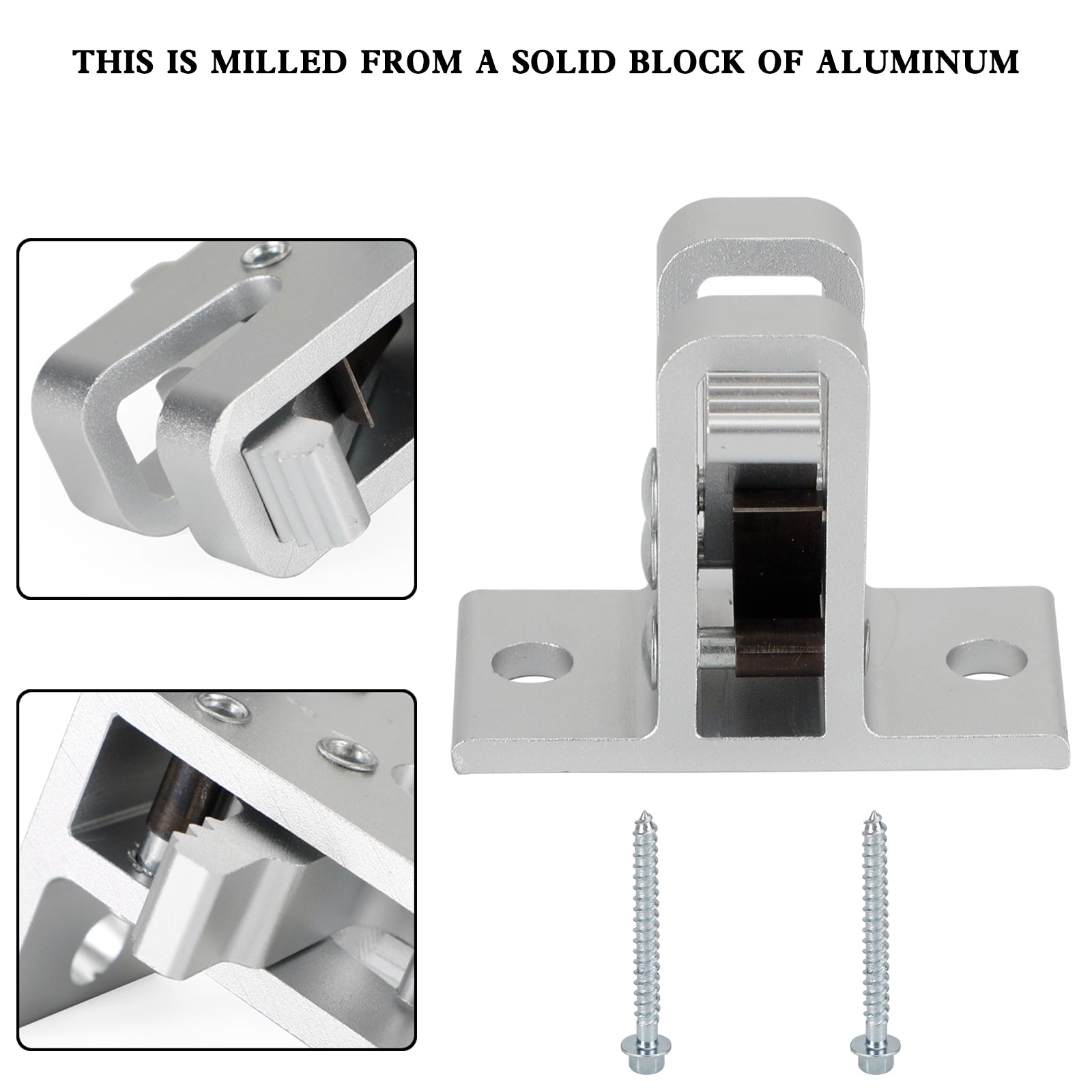 Soporte inferior de pieza de repuesto de aluminio satinado para toldo Dometic SUNCHASER II