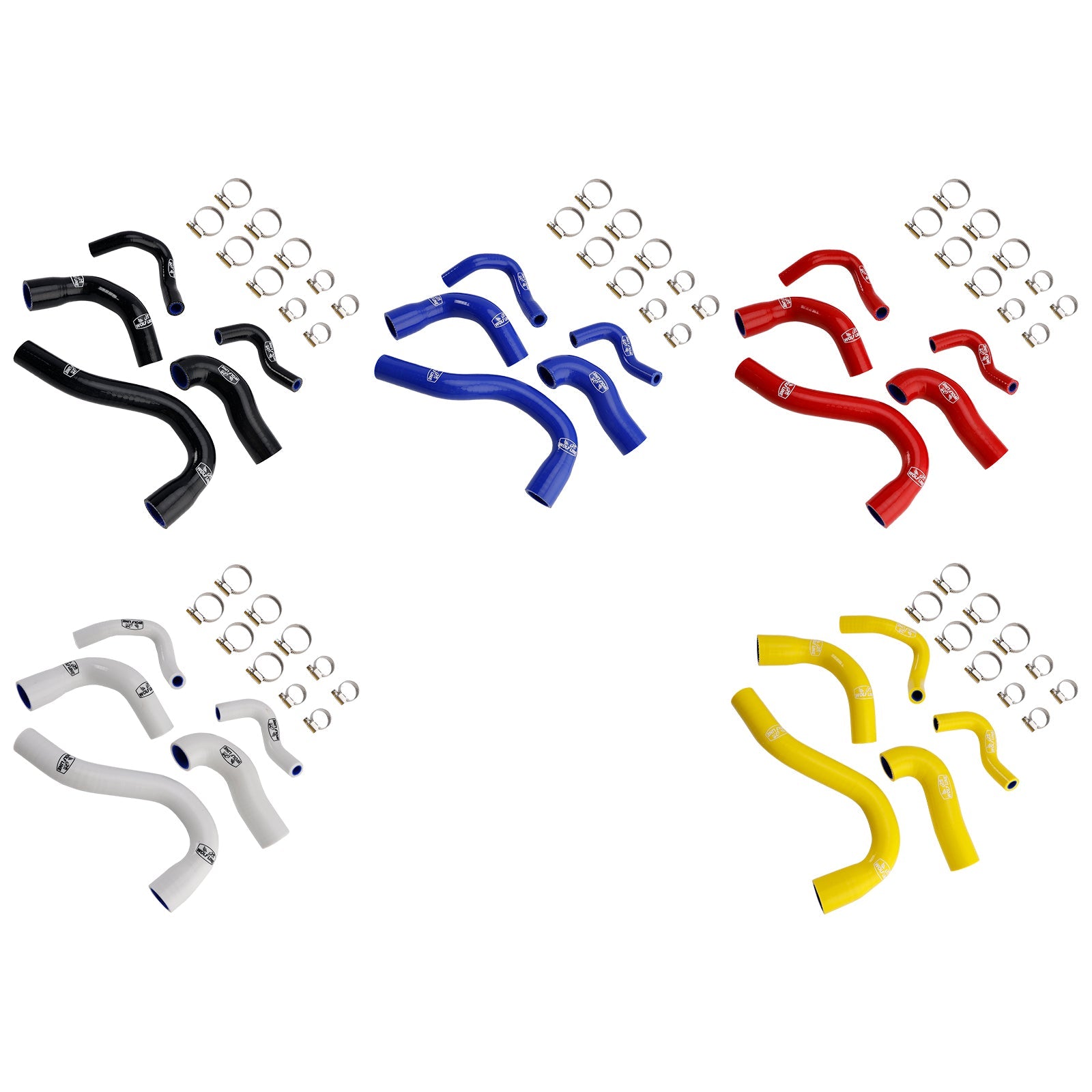 Silicone Radiator coolant Hose For Yamaha MT-09 XSR900 Tracer 9/GT all years