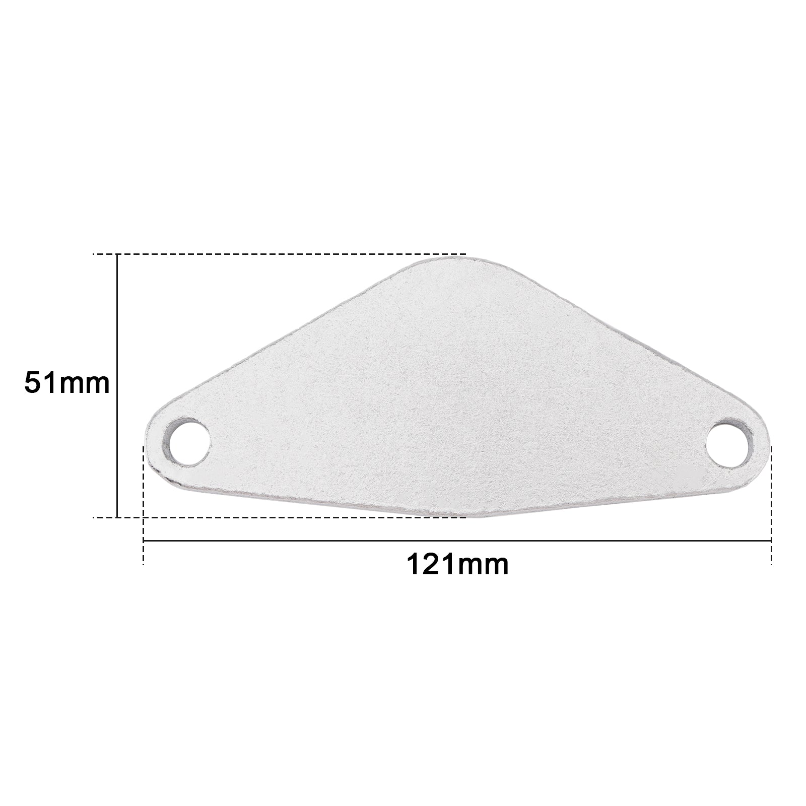 Blow Off Valve BOV BPV Blanking Block Off Plate for Subaru WRX 02-07 STI 04-21