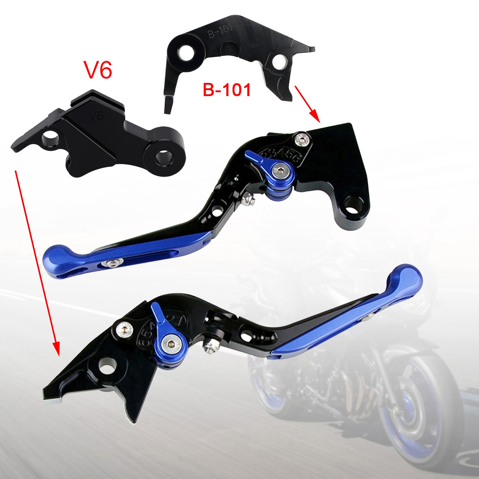 Adjustable Clutch Brake Lever fit for YAMAHA XSR900 XSR900GP MT-09 MT-09SP 24-25