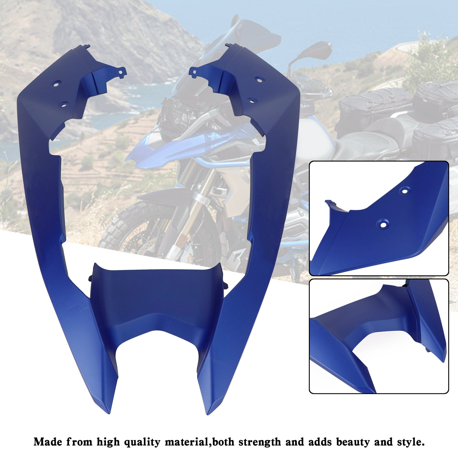 2019-2023 BMW R1250GS ADV Front Nose Fairing Beak Fender Cover