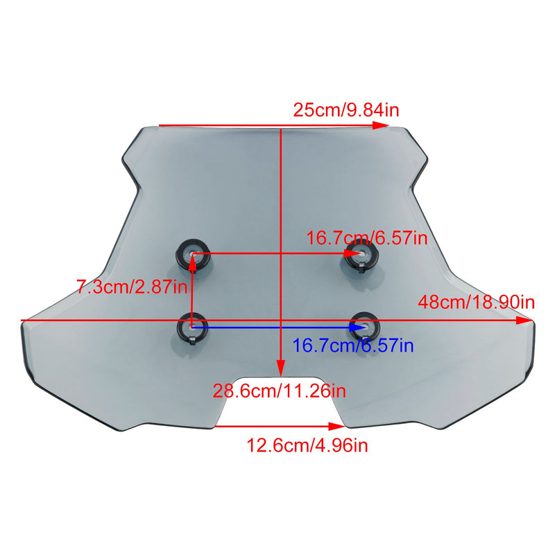 Suzuki V-STROM 800/DE/DE ADV/Touring 2023-2024 Windshield WindScreen