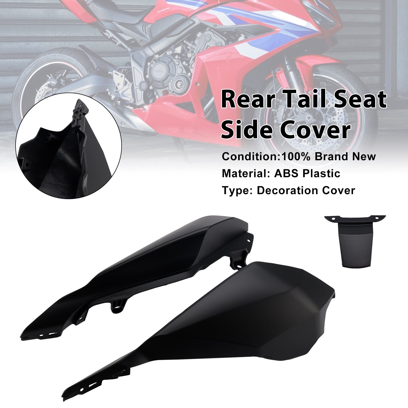 2024-2025 Honda CBR650R CB650R Rear Tail Seat Side Cover Fairing