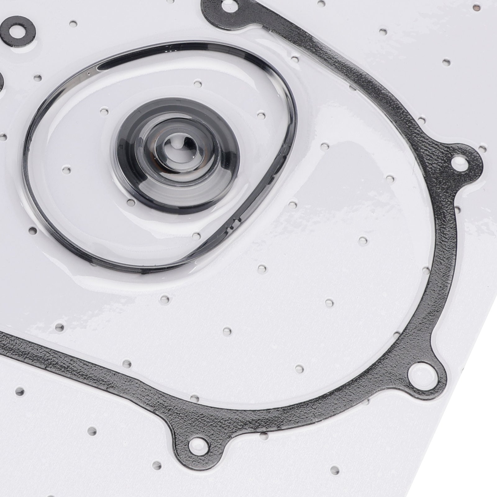 Primary Cover Gasket & Seal Kit For Softail FXST FLST 07-2017 Dyna FXD 2006-17