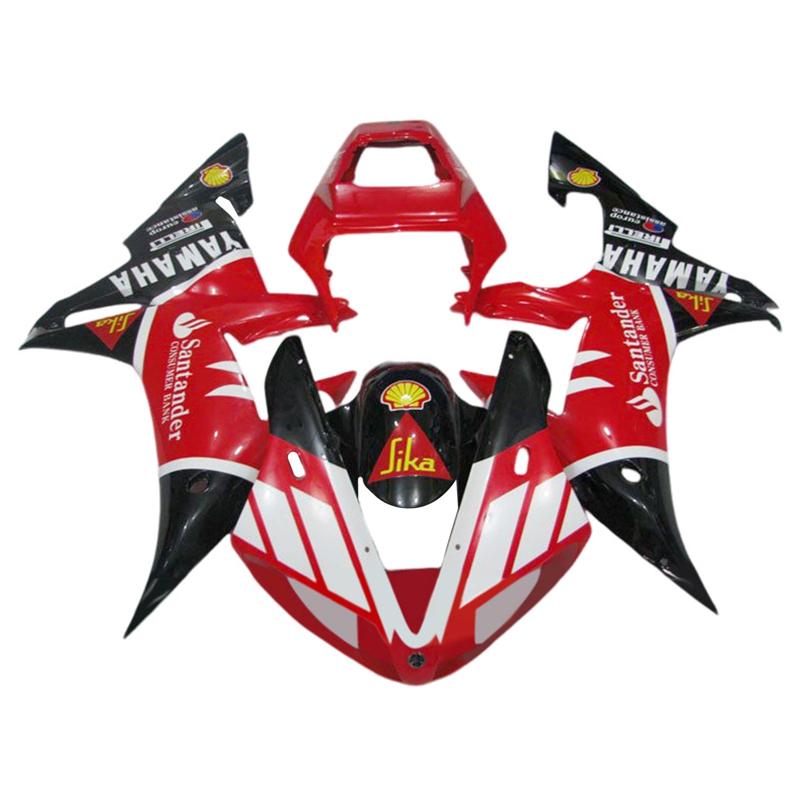 Yamaha YZF 1000 R1 2002-2003 Fairing Kit Bodywork Plastic ABS