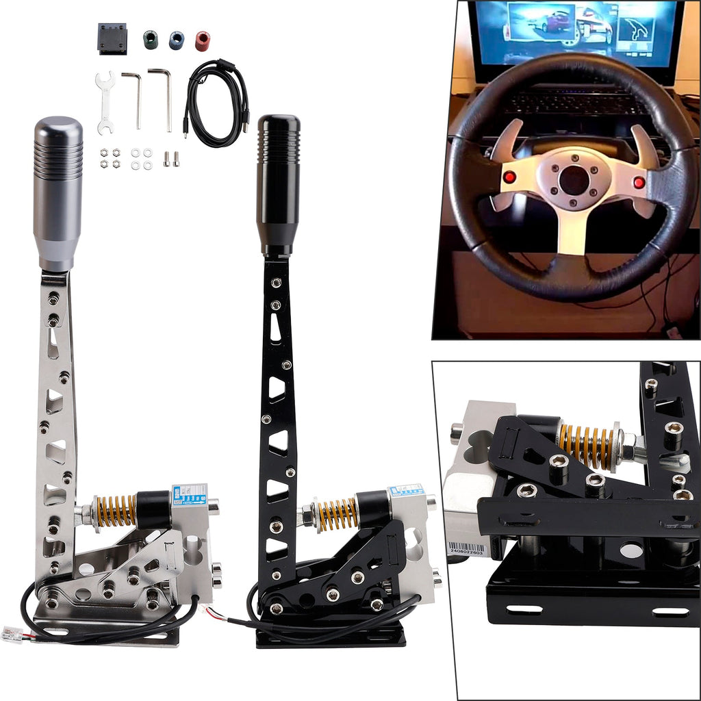 Handbrake Game SIM USB Handbrake PC 64bit 200KG Load Cell Racing Games For Logitech G