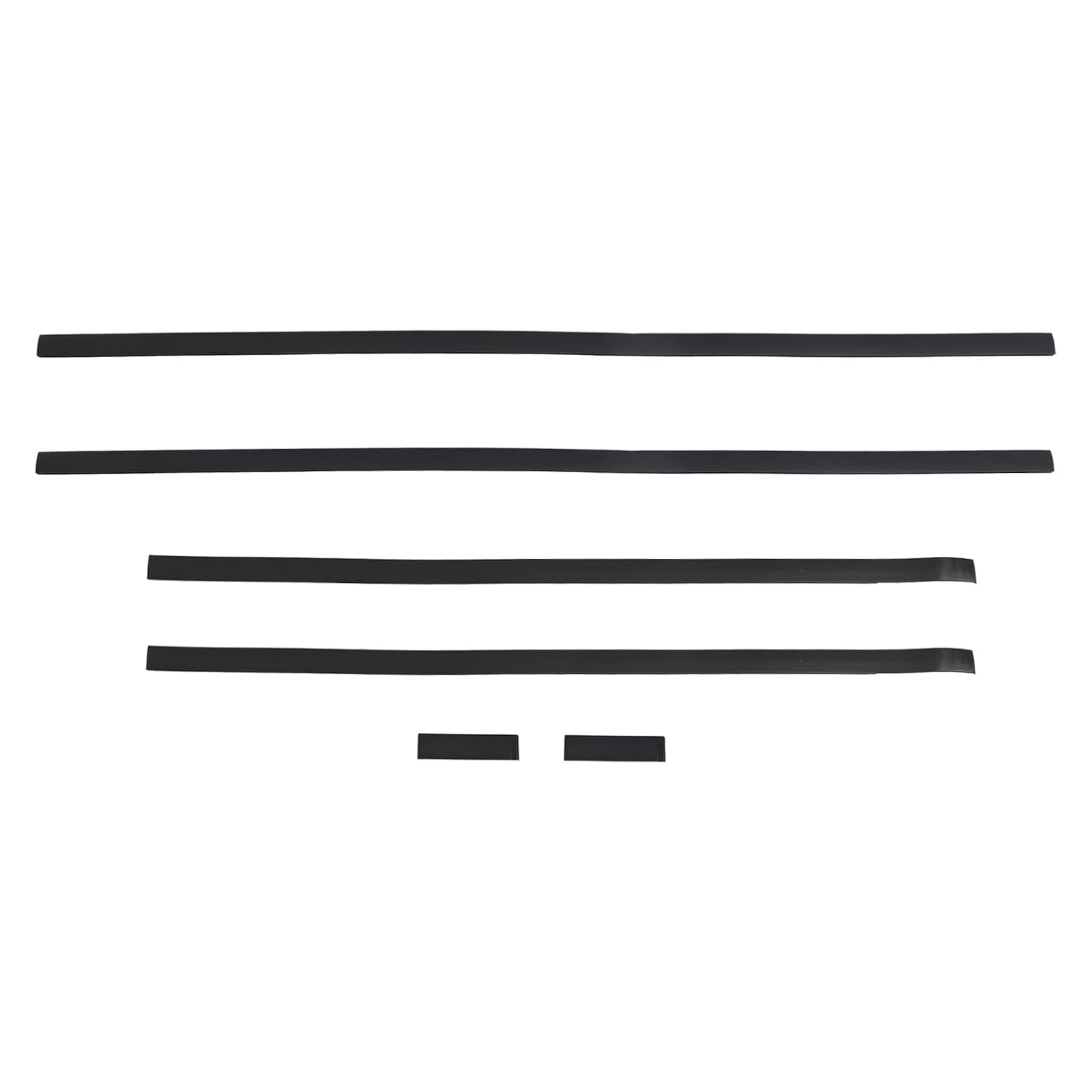2010-2024 Toyota 4Runner 6PCS Roof Drip Molding Weatherstrip 75552-35070 75551-35080