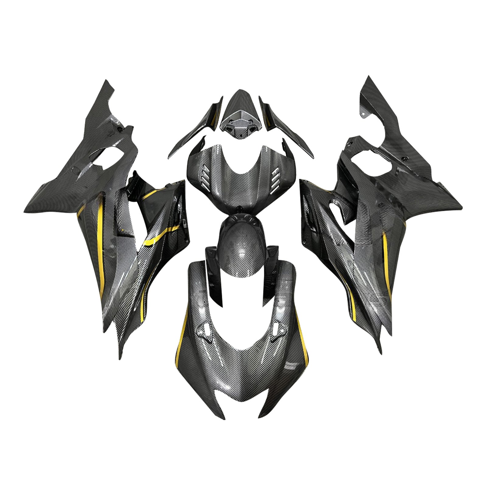 Injection Fairing Kit Bodywork Plastic ABS fit For Yamaha YZF-R6 2017-2023