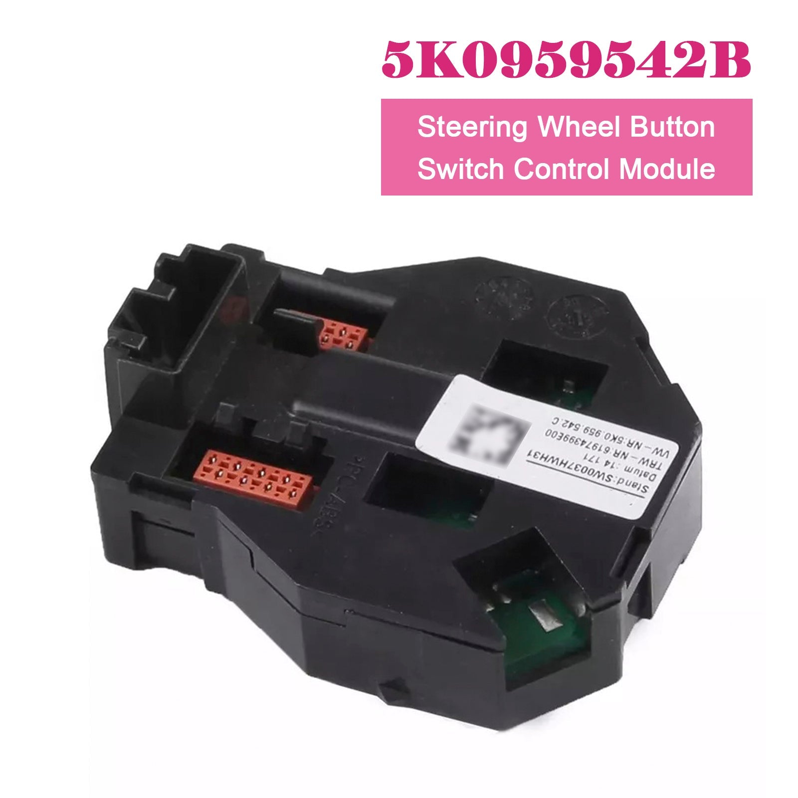 Golf Tiguan Jetta Steering Wheel Button Switch Control Module 5K0959542B