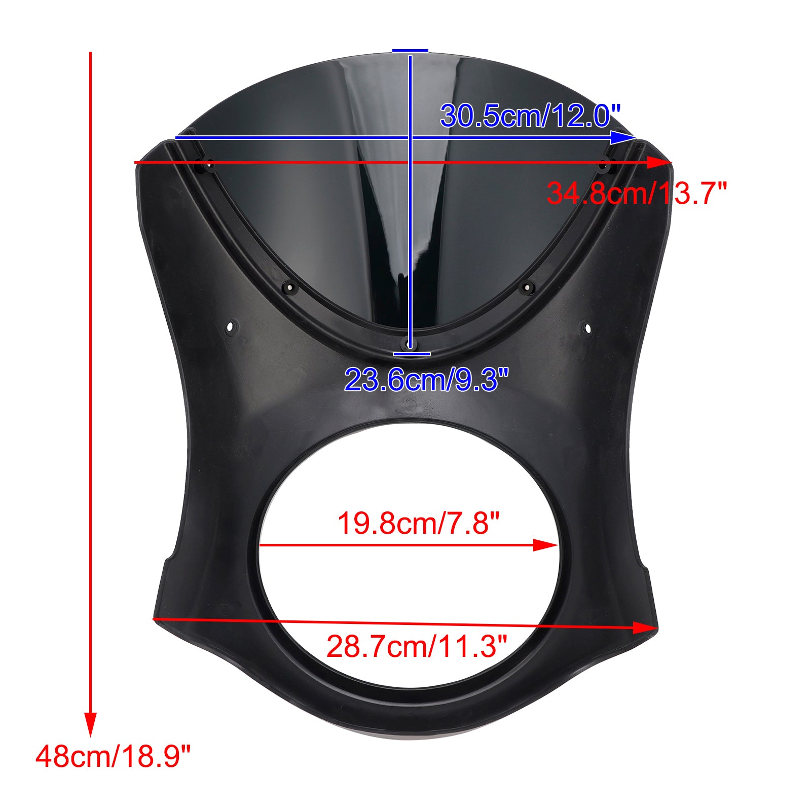 2024-2025 Kawasaki Eliminator 500 Headlight Windscreen Fairing Windshield