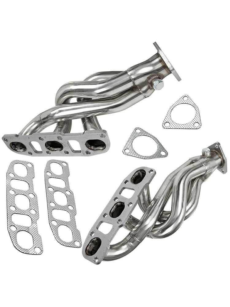 Shorty Headers fit Nissan 350Z Z33 03-06 fit INFINITI G35 FX35 VQ35DE V6 3.5L