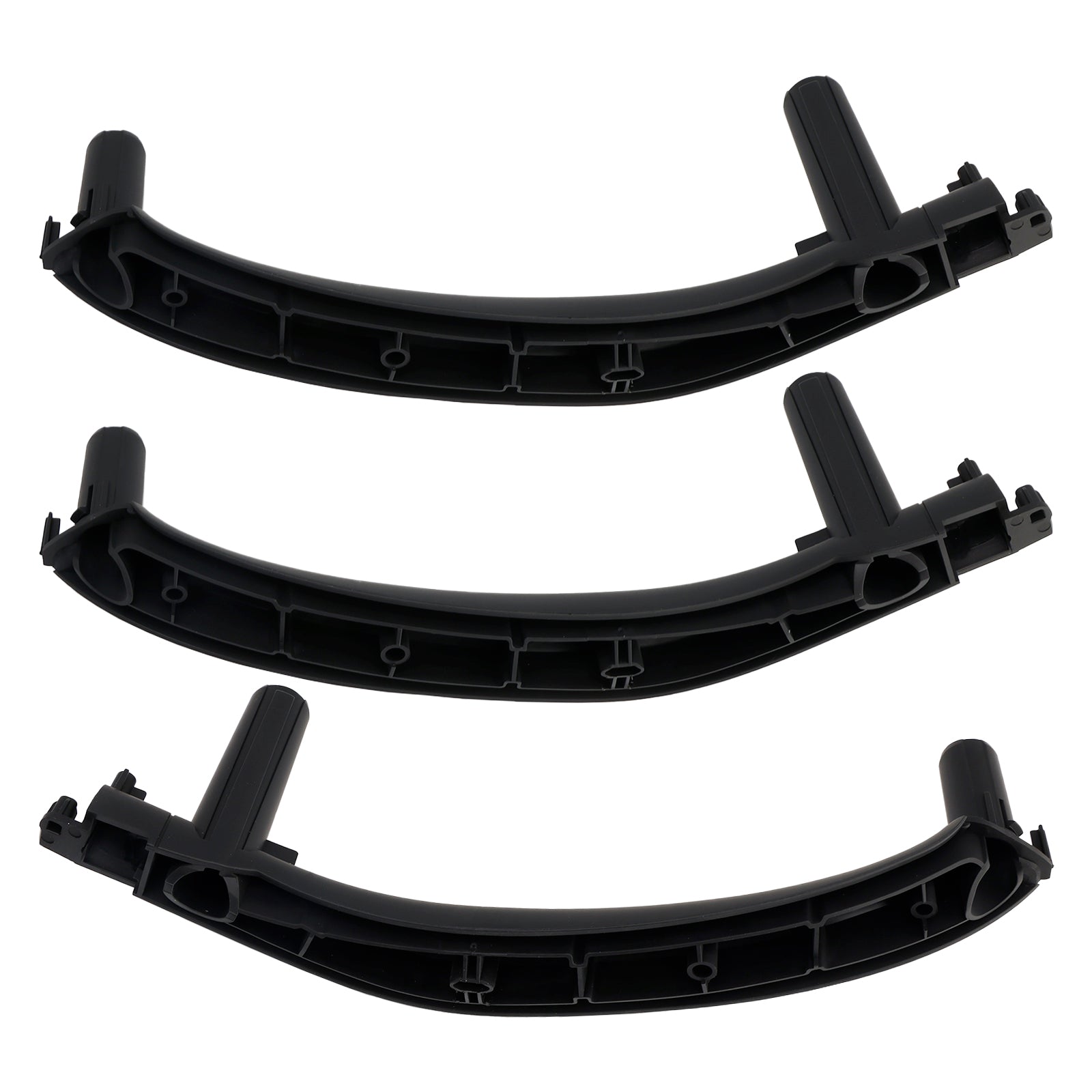 RHD 3PC Interior Door Handle Pull Cover For BMW X5 F15 X6 F16 2014-2018