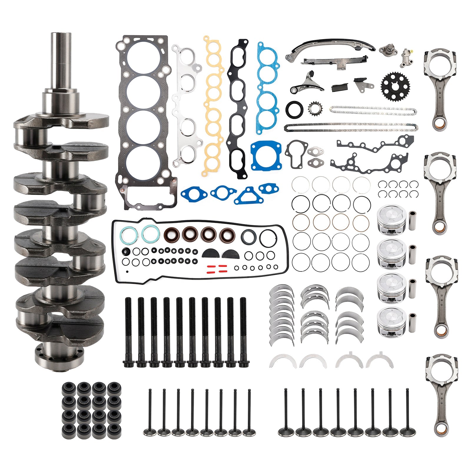1996-2000 Toyota 4Runner 2.7L 2694CC l4 DOHC 3RZ-FE Engine Overhaul Rebuild Kit 13411-75901 3-3SRH106