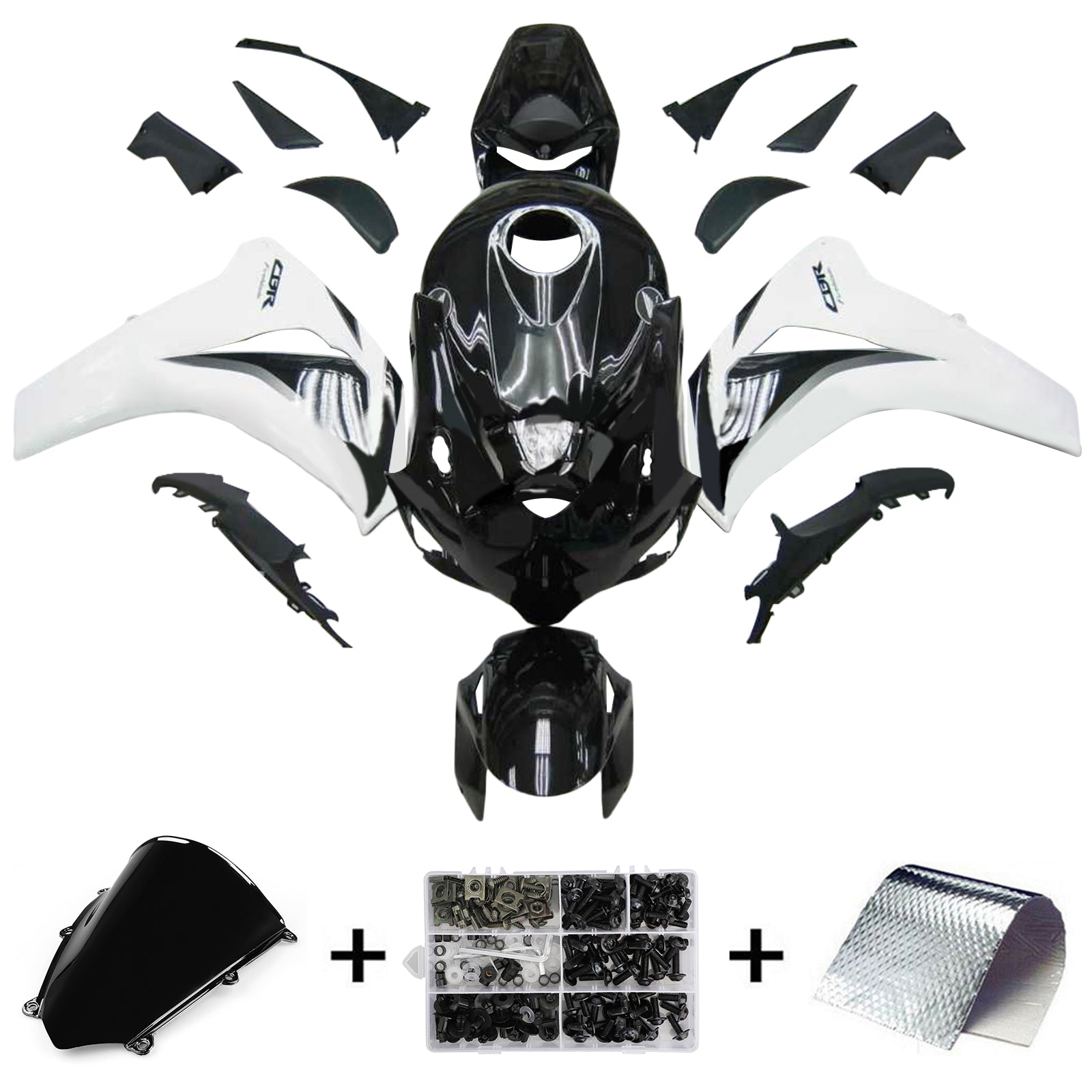 Honda CBR1000RR 2008-2011 Fairing Kit Bodywork Plastic ABS