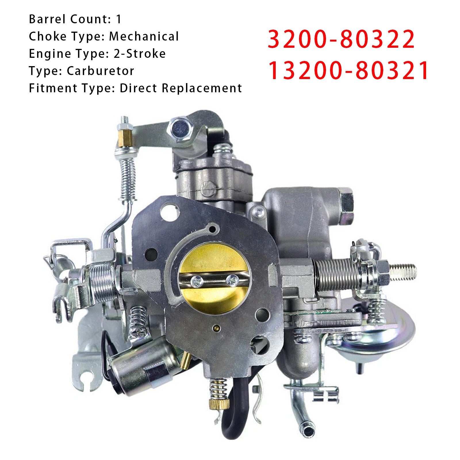 SUZUKI SJ410 Carburetor Carb 13200-80322 13200-80321