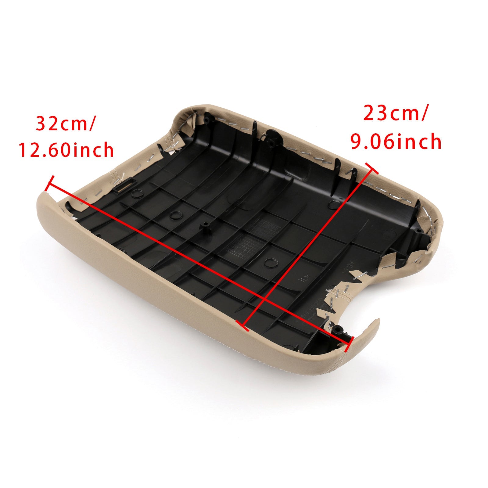 2008-2012 Honda Accord Beige Leather Armrest Centre Console Lid