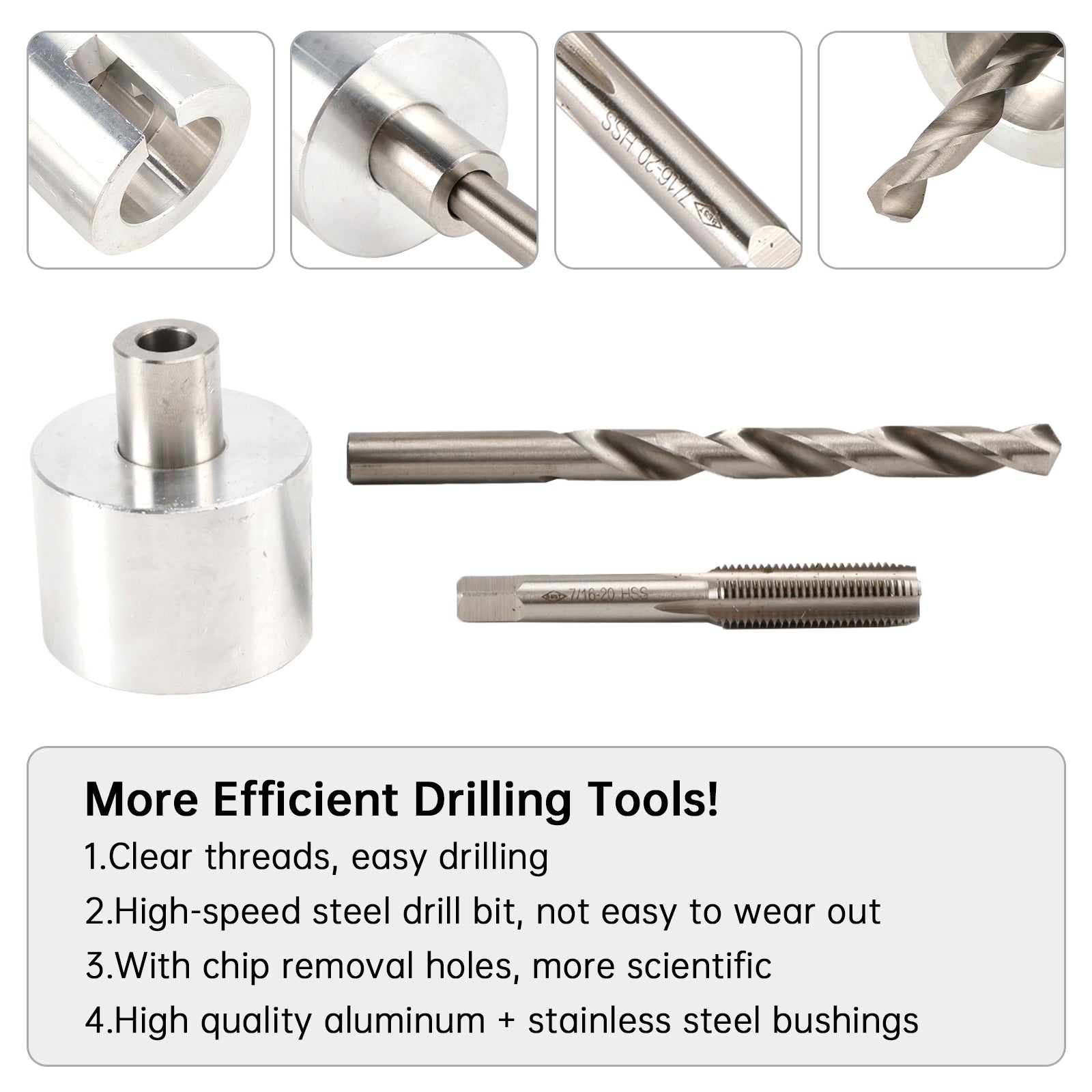 Crankshaft Drilling Pin Fixture Tool Balancer Bolt for Chevy 230 283 327