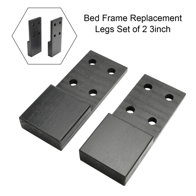 Bed Frame Replacement Legs Set of 2 3/4/5inch