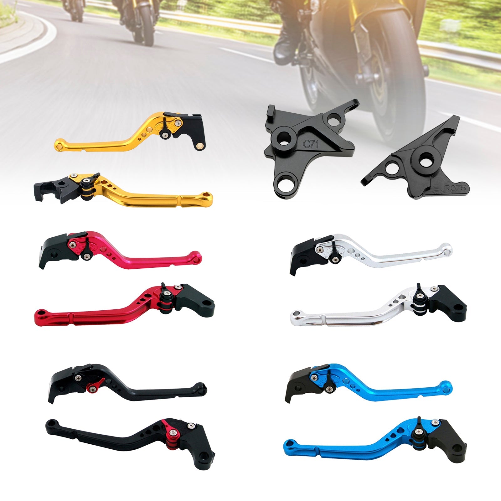 Long Clutch Brake Lever fit for BMW R NINE T /PURE/RACER 2017-2023