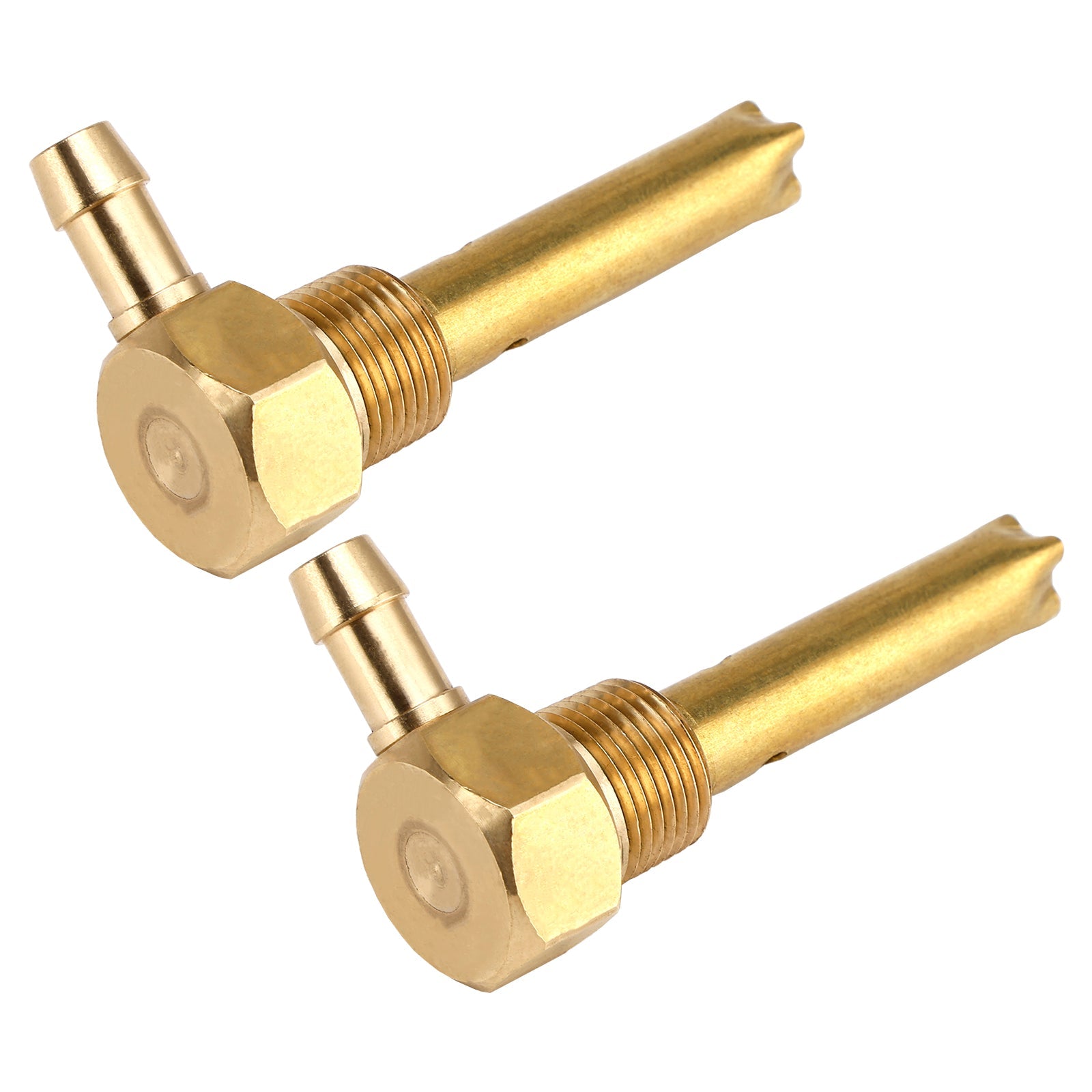 2x 5/16" ID Hose Fuel Tank Vent 3/8"-18NPTF Thread For both small and large tanks