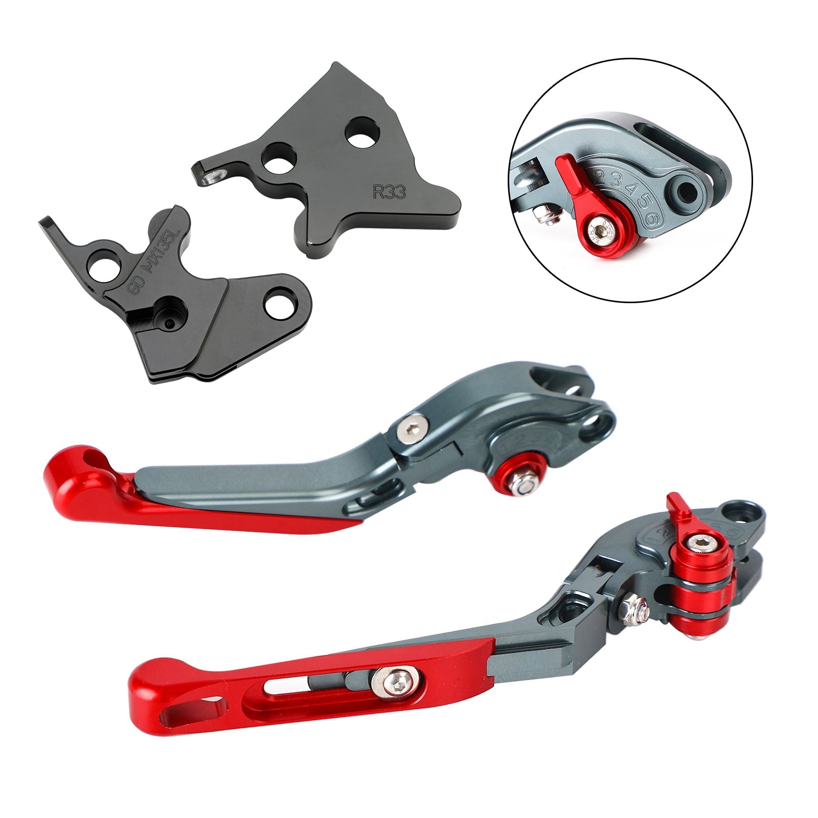 Adjustable Clutch Brake Lever fit for YAMAHA YBR125 2005-2014