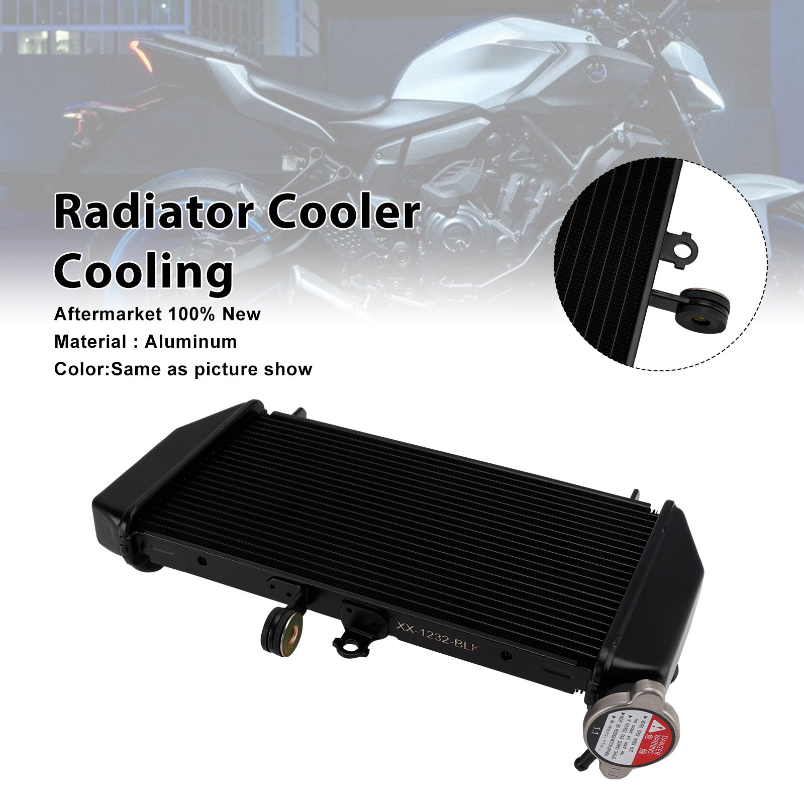 2015-2025 Yamaha MT-03 Radiator Cooling Engine Cooler